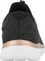 Skechers Dames Zwarte sneaker memory foam - Thumbnail 2