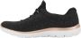 Skechers Dames Zwarte sneaker memory foam - Thumbnail 3