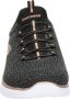 Skechers Dames Zwarte sneaker memory foam - Thumbnail 4