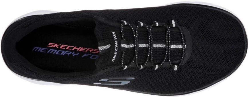 Skechers Summits dames sneakers Zwart