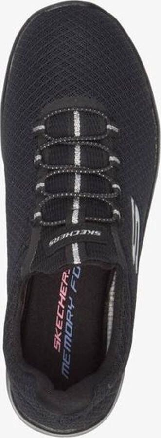 Skechers Summits dames sneakers Zwart