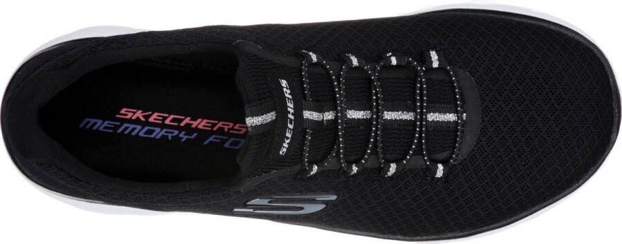 Skechers Summits dames sneakers Zwart