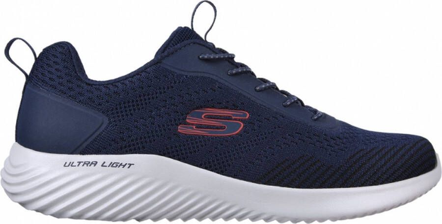 Skechers Summits Sneakers blauw Textiel