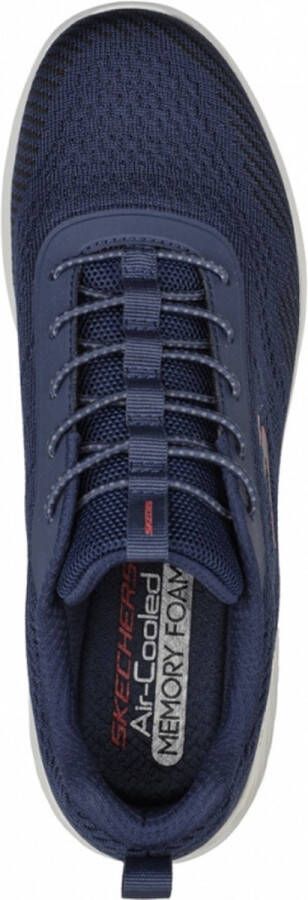 Skechers Summits Sneakers blauw Textiel