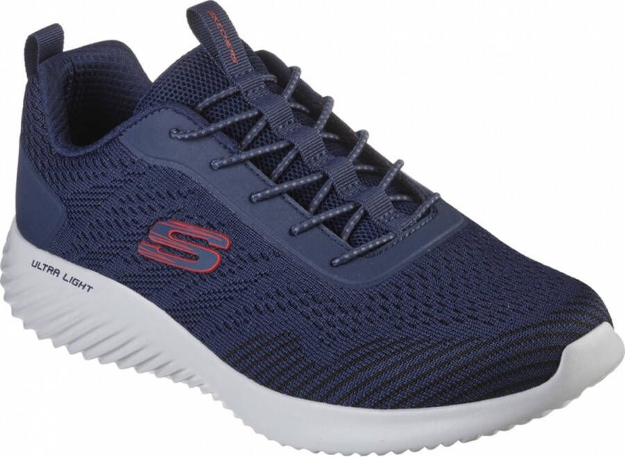 Skechers Summits Sneakers blauw Textiel