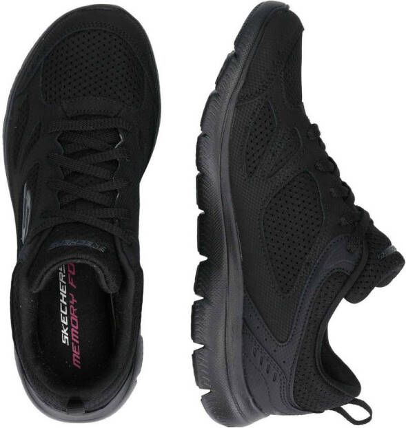 Skechers Summits-Suited dames sportschoenen Zwart Extra comfort Memory Foam