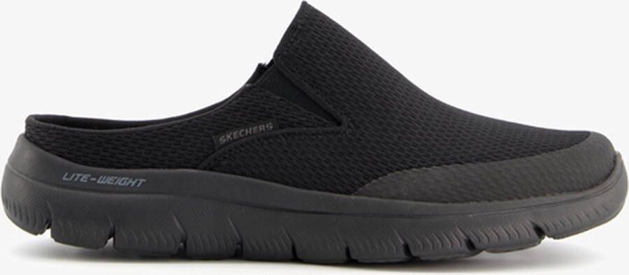 Skechers Summits Vindicator heren pantoffels Zwart Extra comfort Memory Foam