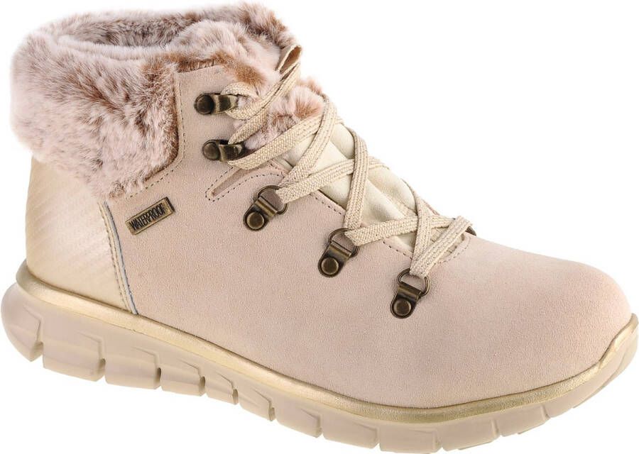 Skechers Synergy-Cold Catcher 44777-NAT Vrouwen Beige Laarsjes Schoenen