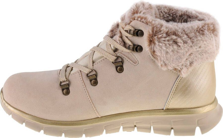 Skechers Synergy-Cold Catcher 44777-NAT Vrouwen Beige Laarsjes Schoenen