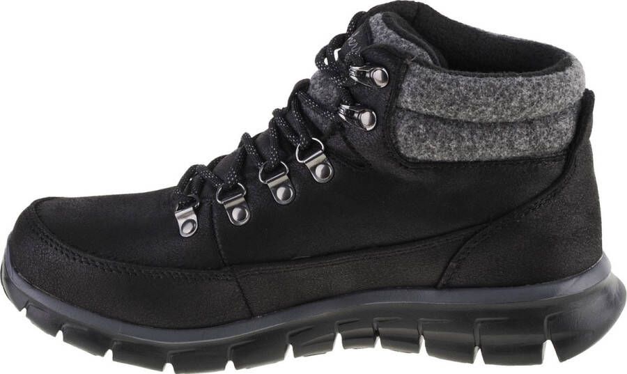 Skechers Synergy-Cool Seeker 167425-BLK Vrouwen Zwart Trappers Laarzen