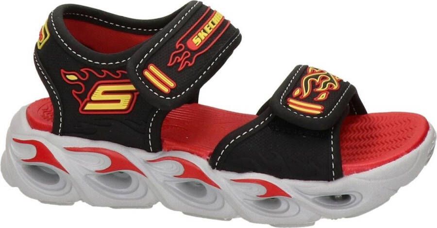 Skechers Thermo Splash jongens sandaal Zwart multi