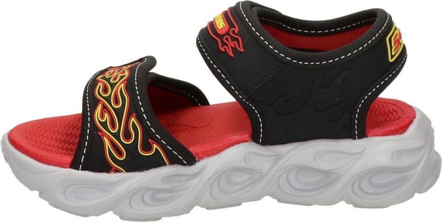 Skechers Thermo Splash jongens sandaal Zwart multi