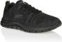 Skechers Track Front Runner 232298-BBK Mannen Zwart Trainingschoenen - Thumbnail 6