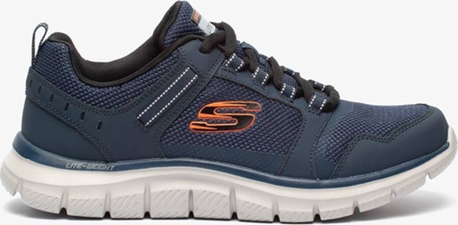 Skechers Sneakers TRACK-KNOCKHILL met gepolsterde binnenzool vrijetijdsschoen halfschoen veterschoen