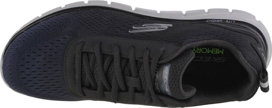 Skechers Track Ripkent 232399-NVBK Mannen Marineblauw Trainingschoenen - Foto 4