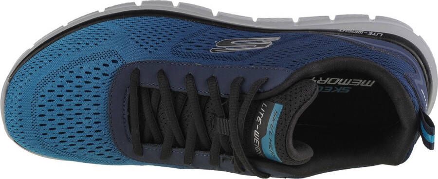 Skechers Track Ripkent 232399-NVBL Mannen Marineblauw Trainingschoenen