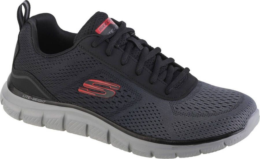 Skechers Track Ripkent heren sneakers zwart Extra comfort Memory Foam