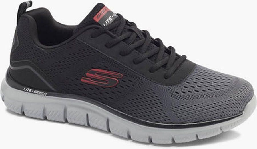 Skechers Track Ripkent heren sneakers zwart Extra comfort Memory Foam