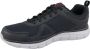 Skechers Track-Scloric 52631-BKRD Mannen Zwart Hardloopschoenen - Thumbnail 4