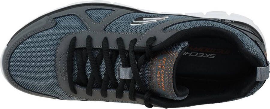 Skechers Track Scloric heren sneakers Grijs Extra comfort Memory Foam