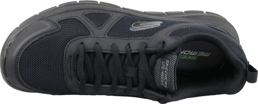 Skechers Track Solid heren sneakers Zwart Extra comfort Memory Foam - Foto 15