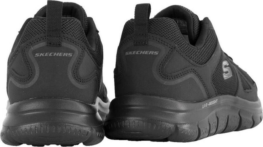 Skechers Track Solid heren sneakers Zwart Extra comfort Memory Foam - Foto 9