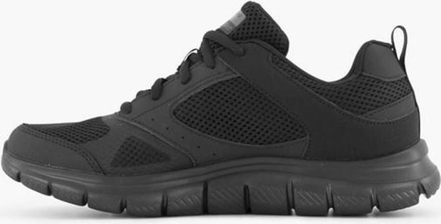 Skechers Track Syntac heren sportschoenen Zwart Extra comfort Memory Foam