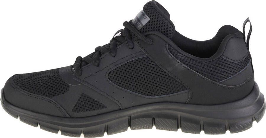 Skechers Track Syntac heren sportschoenen Zwart Extra comfort Memory Foam