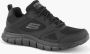 Skechers Track Syntac heren sportschoenen zwart Extra comfort Memory Foam - Thumbnail 46