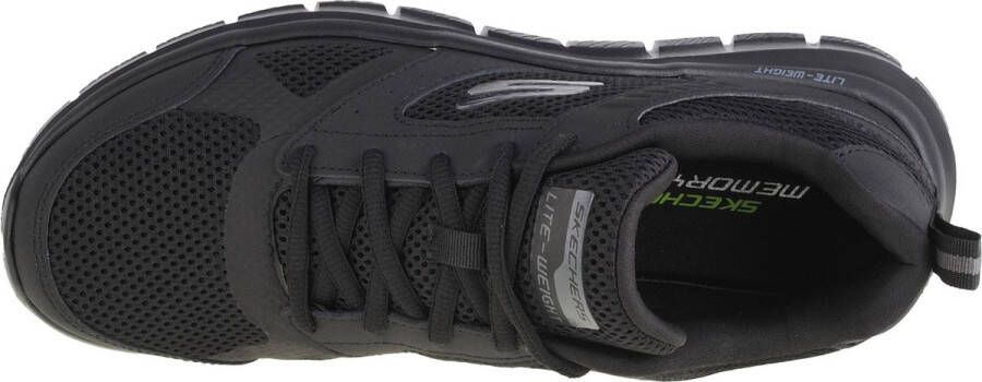 Skechers Track Syntac heren sportschoenen zwart Extra comfort Memory Foam