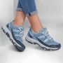 Skechers Trego Lookout point blauw wandelschoenen dames (180003 SLT) - Thumbnail 15