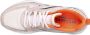 Skechers Tres Air Terti Airysneaker Sneaker Dames Wit Beige Oranje - Thumbnail 12