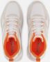 Skechers Tres Air Terti Airysneaker Sneaker Dames Wit Beige Oranje - Thumbnail 14