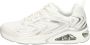 Skechers Trendy witte Airy sneakers met metallic accenten Wit Dames - Thumbnail 2