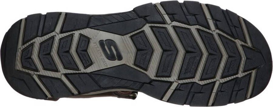 Skechers Tresmen Garo heren sandalen bruin