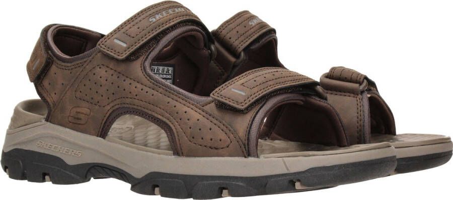 Skechers Tresmen Garo heren sandalen bruin