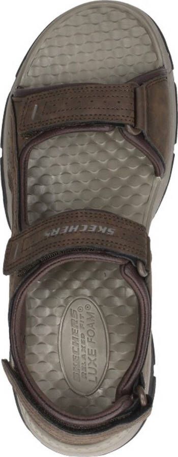 Skechers Tresmen Garo heren sandalen bruin