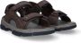 Skechers Bruine Herensandalen met Klittenbandsluiting en Luxe Foam Bruin Heren - Thumbnail 7