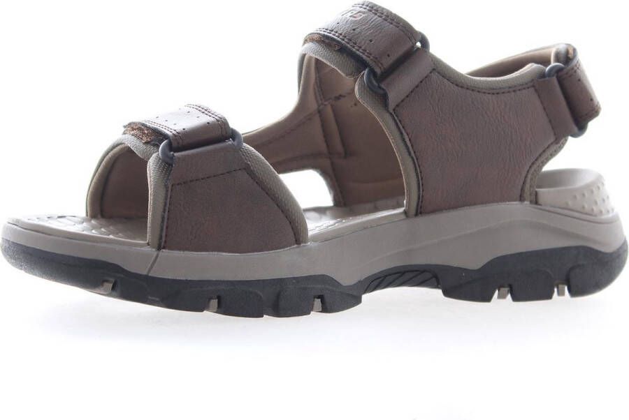 Skechers Tresmen Hirano Heren Sandalen Brown