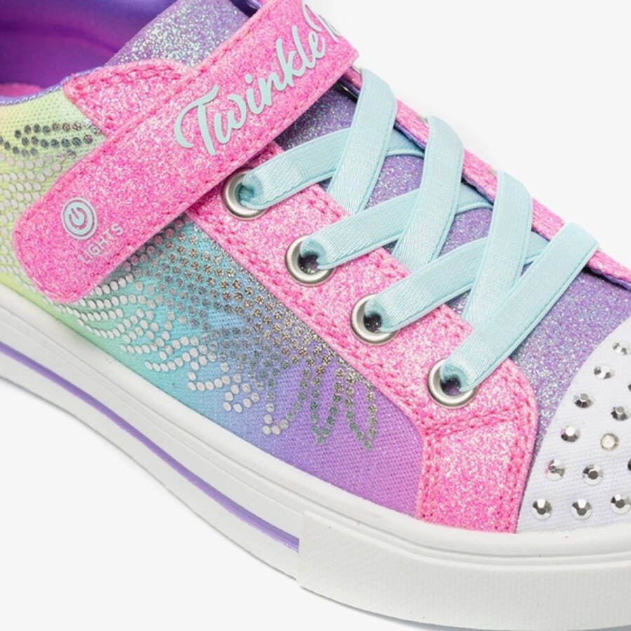 Skechers Twinkle Toes Sparks Winged Magic sneakers Roze - Foto 9