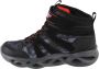 Skechers Twisted Brights Zerrix 400145L-BKRD voor een jongen Zwart Sneeuw laarzen - Thumbnail 3