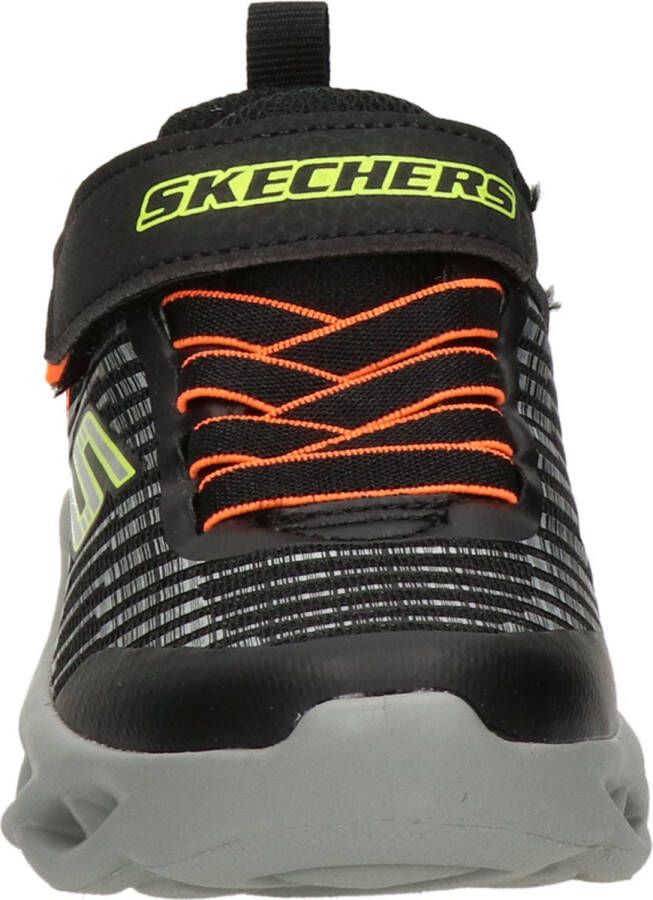 Skechers Twisty Bright Novlo kinder sneakers Zwart Uitneembare zool