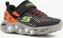 Skechers Twisty Bright Novlo kinder sneakers Zwart Maat Uitneembare zool36 - Thumbnail 22