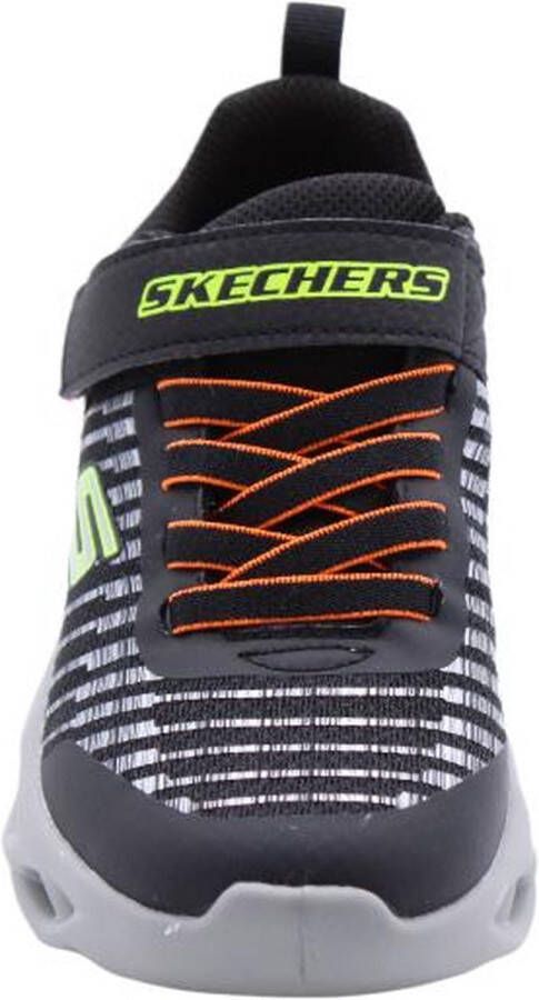 Skechers Twisty Bright Novlo kinder sneakers Zwart Uitneembare zool