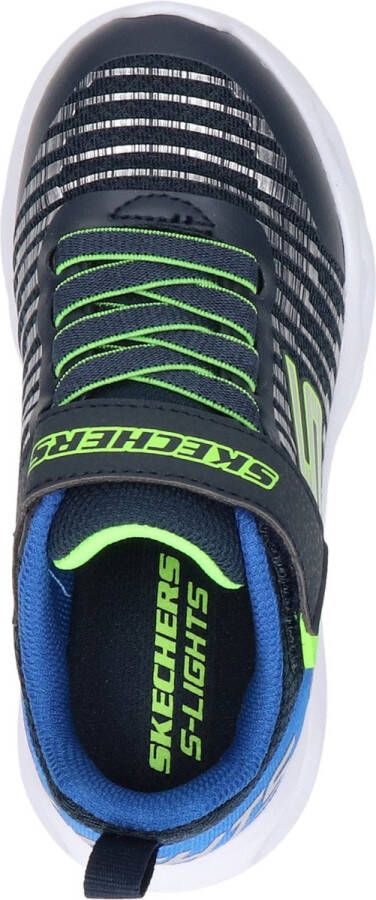 Skechers Twisty Brights jongens sneaker Blauw multi