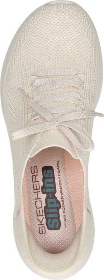 Skechers Ultra Flex 3.0-Brilliant Path Dames Instappers Gebroken Wit; Beige