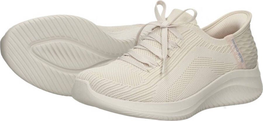 Skechers Ultra Flex 3.0-Brilliant Path Dames Instappers Gebroken Wit; Beige