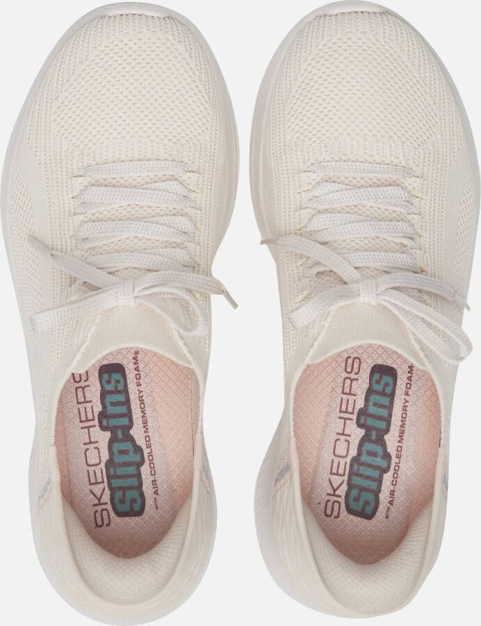 Skechers Ultra Flex 3.0-Brilliant Path Dames Instappers Gebroken Wit; Beige