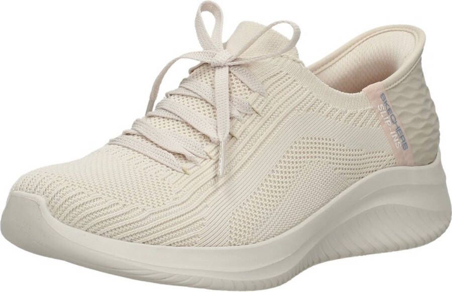 Skechers Ultra Flex 3.0-Brilliant Path Dames Instappers Gebroken Wit; Beige