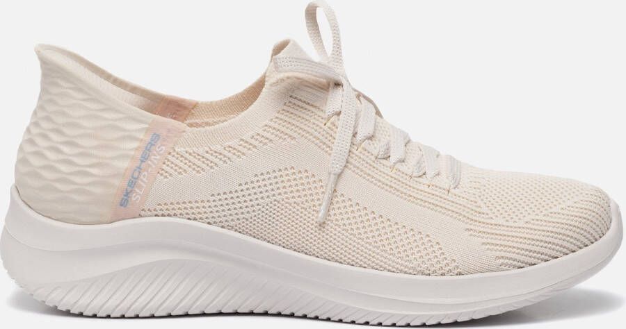 Skechers Ultra Flex 3.0-Brilliant Path Dames Instappers Gebroken Wit; Beige